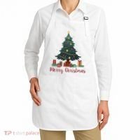 Merry Christmas Holiday Tree Festive Apron thumb 2