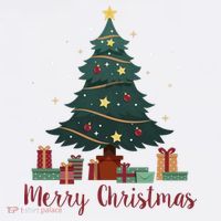 Merry Christmas Holiday Tree Festive Sweatshirt thumb 3