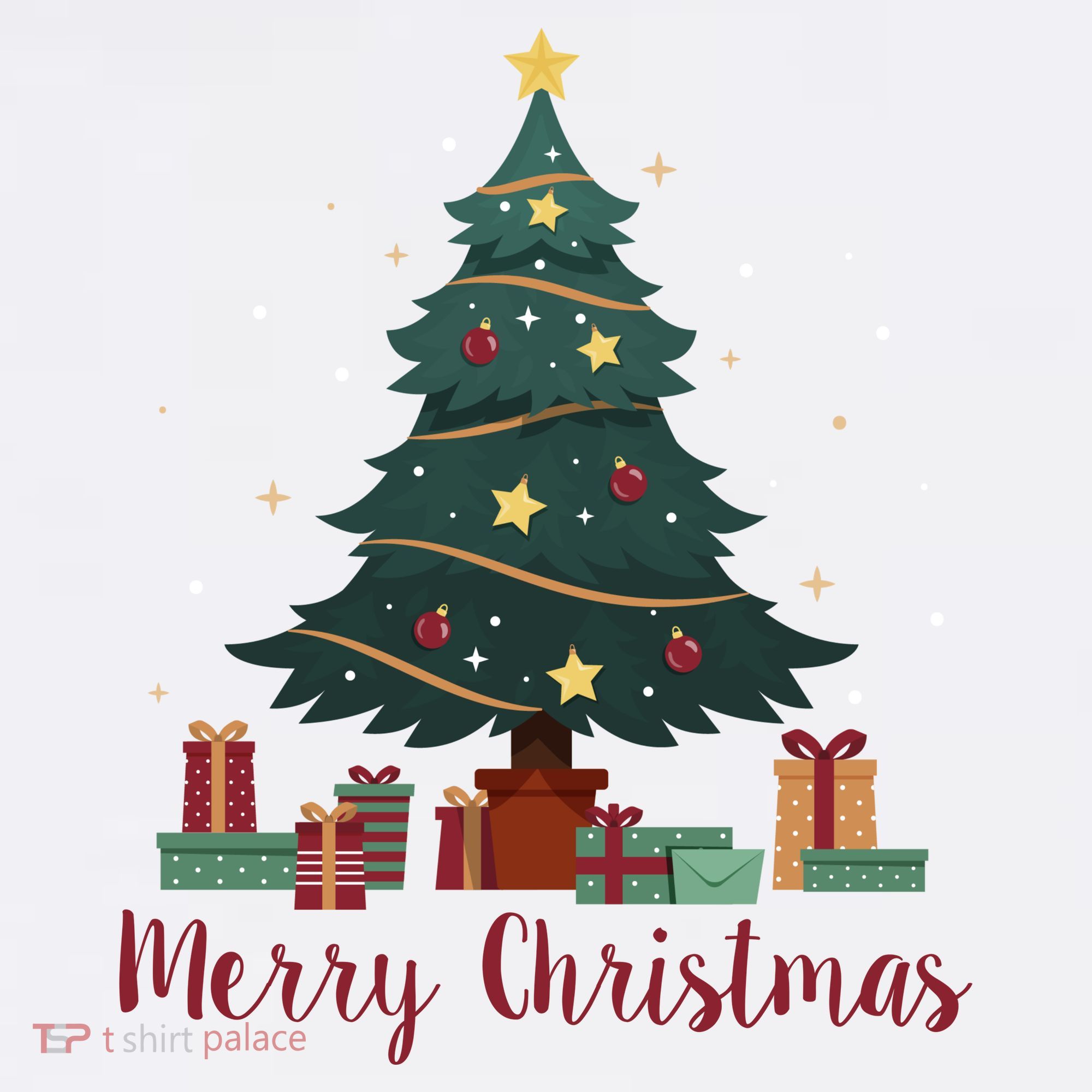 Merry Christmas Holiday Tree Festive Pajama Set