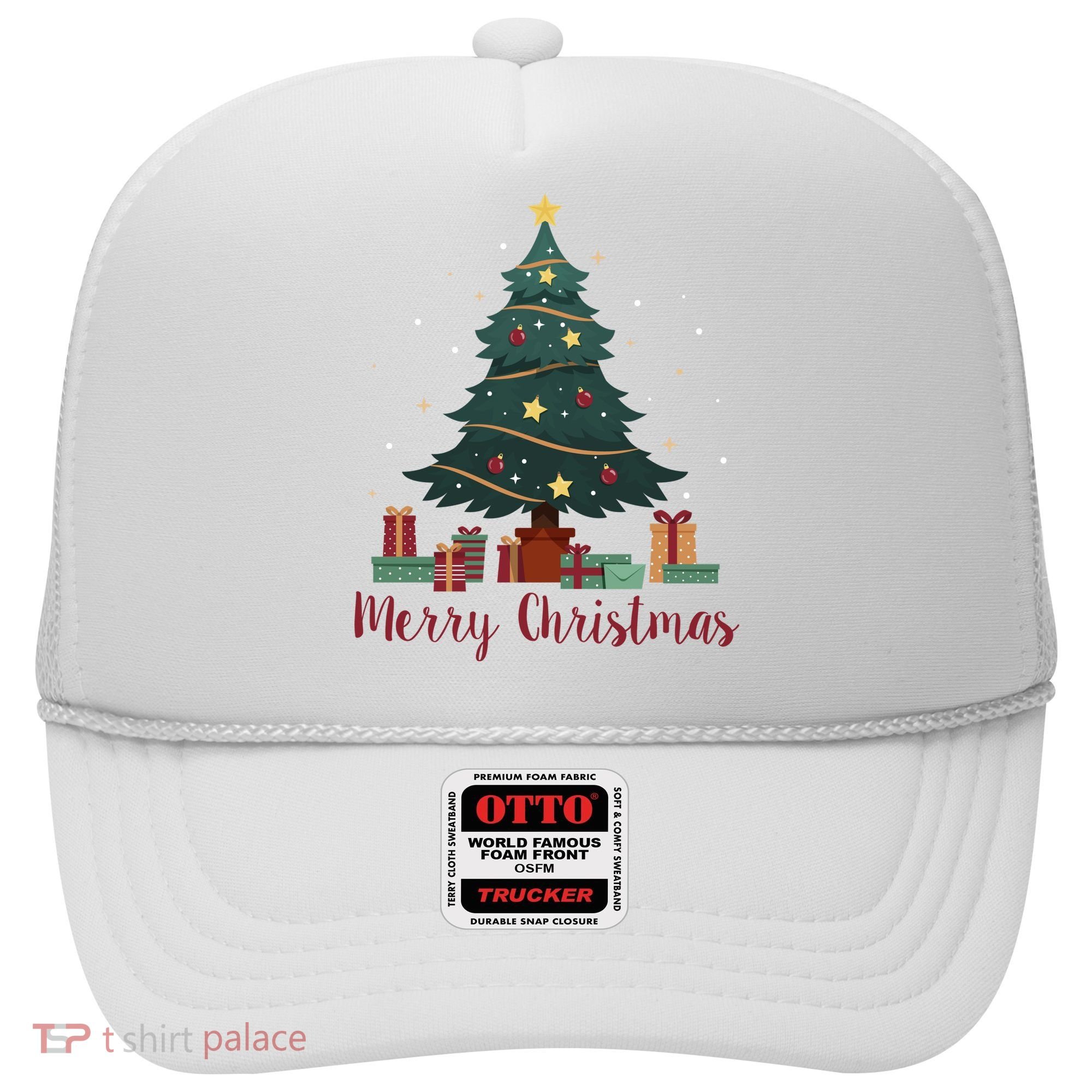 Merry Christmas Holiday Tree Festive Hat