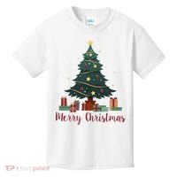 Merry Christmas Holiday Tree Festive Kids T-Shirt thumb 0