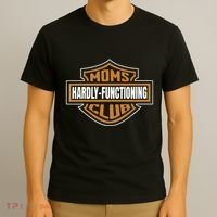 Moms Club Hardly Functioning Tired Moms Club Bad Moms Club T-Shirt thumb 3