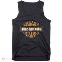 Moms Club Hardly Functioning Tired Moms Club Bad Moms Club Tank Top thumb 0