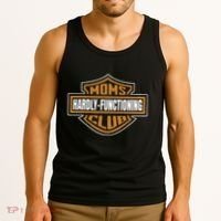 Moms Club Hardly Functioning Tired Moms Club Bad Moms Club Tank Top thumb 3