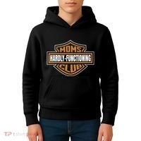 Moms Club Hardly Functioning Tired Moms Club Bad Moms Club Kids Hoodie thumb 4
