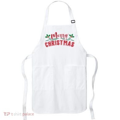 Merry Christmas Holiday Gift Apron