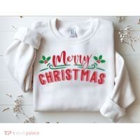 Merry Christmas Holiday Gift Sweatshirt thumb 2
