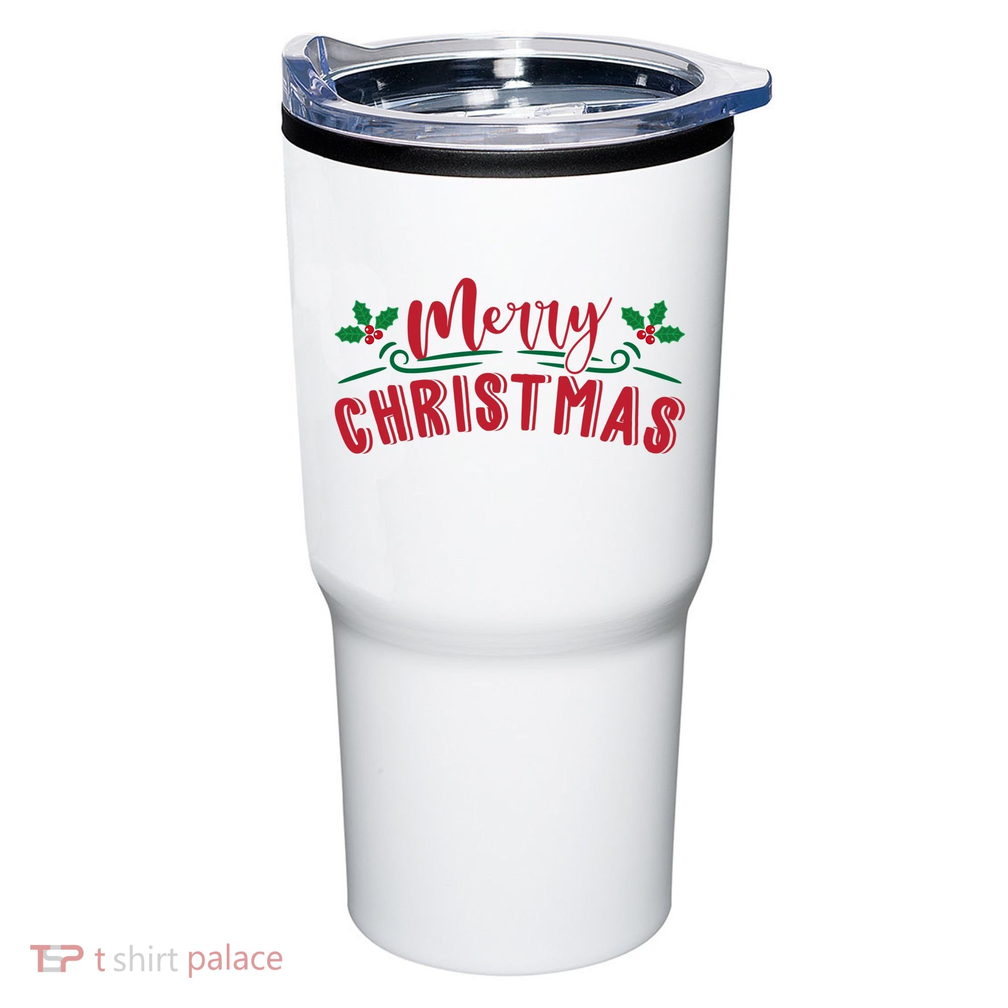 Merry Christmas Holiday Gift Tumbler