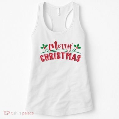 Merry Christmas Holiday Gift Women's Tank Top