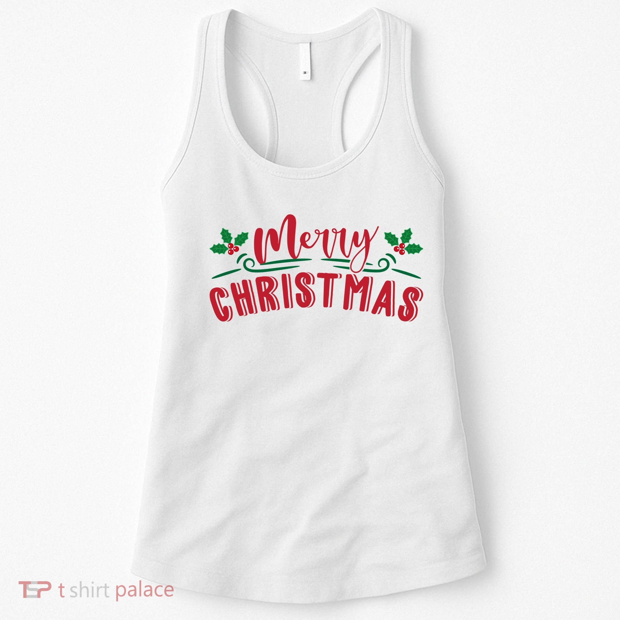 Merry Christmas Holiday Gift Women's Tank Top
