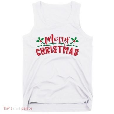 Merry Christmas Holiday Gift Tank Top