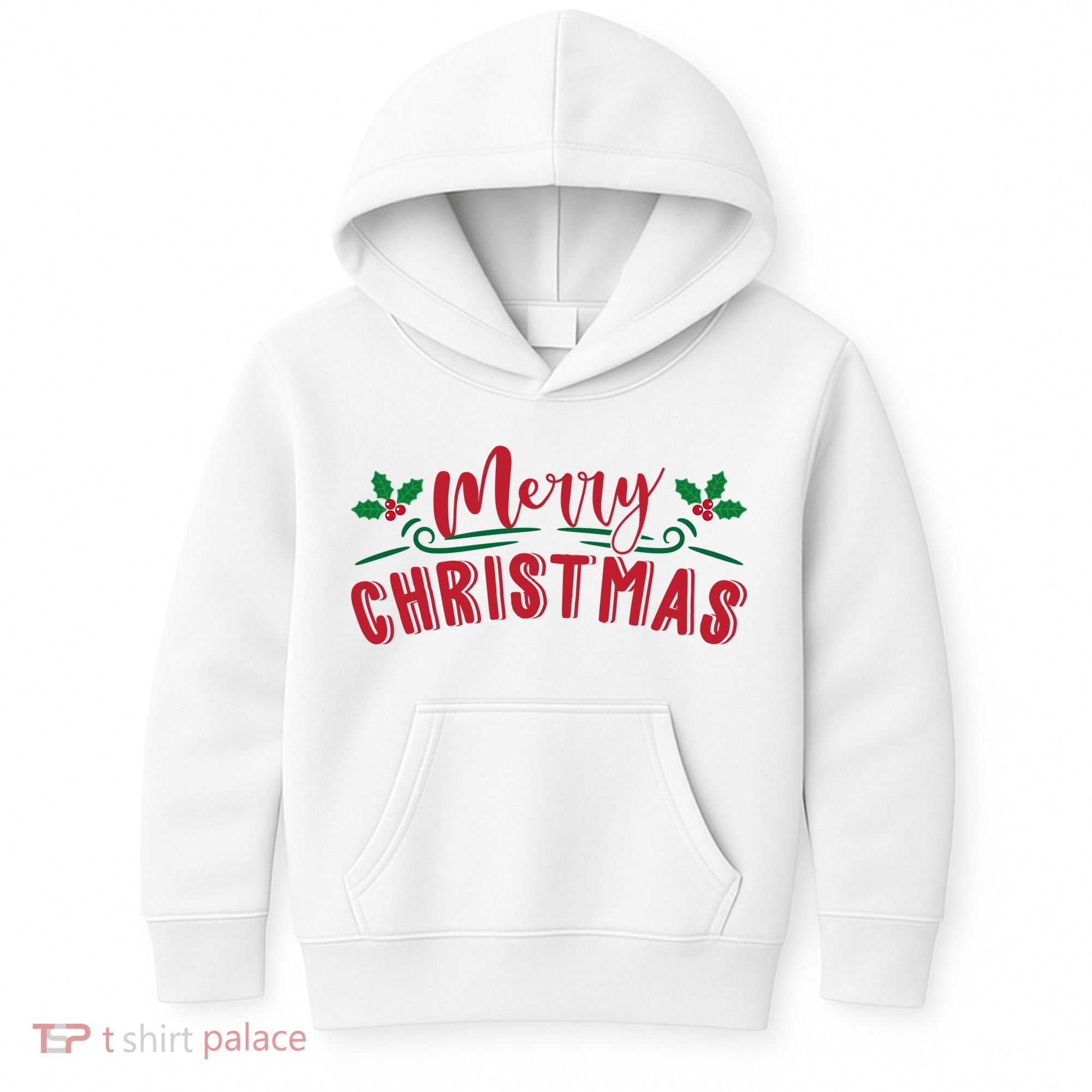 Merry Christmas Holiday Gift Kids Hoodie
