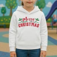 Merry Christmas Holiday Gift Kids Hoodie thumb 3