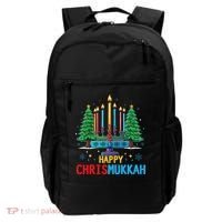 Merry Chrismukkah Happy Christmas Hanukkah Backpack thumb 0