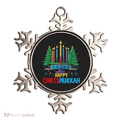 Merry Chrismukkah Happy Christmas Hanukkah Ornament