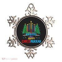 Merry Chrismukkah Happy Christmas Hanukkah Ornament thumb 0