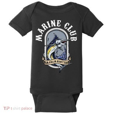 Marlin Club Hunter Baby Bodysuit