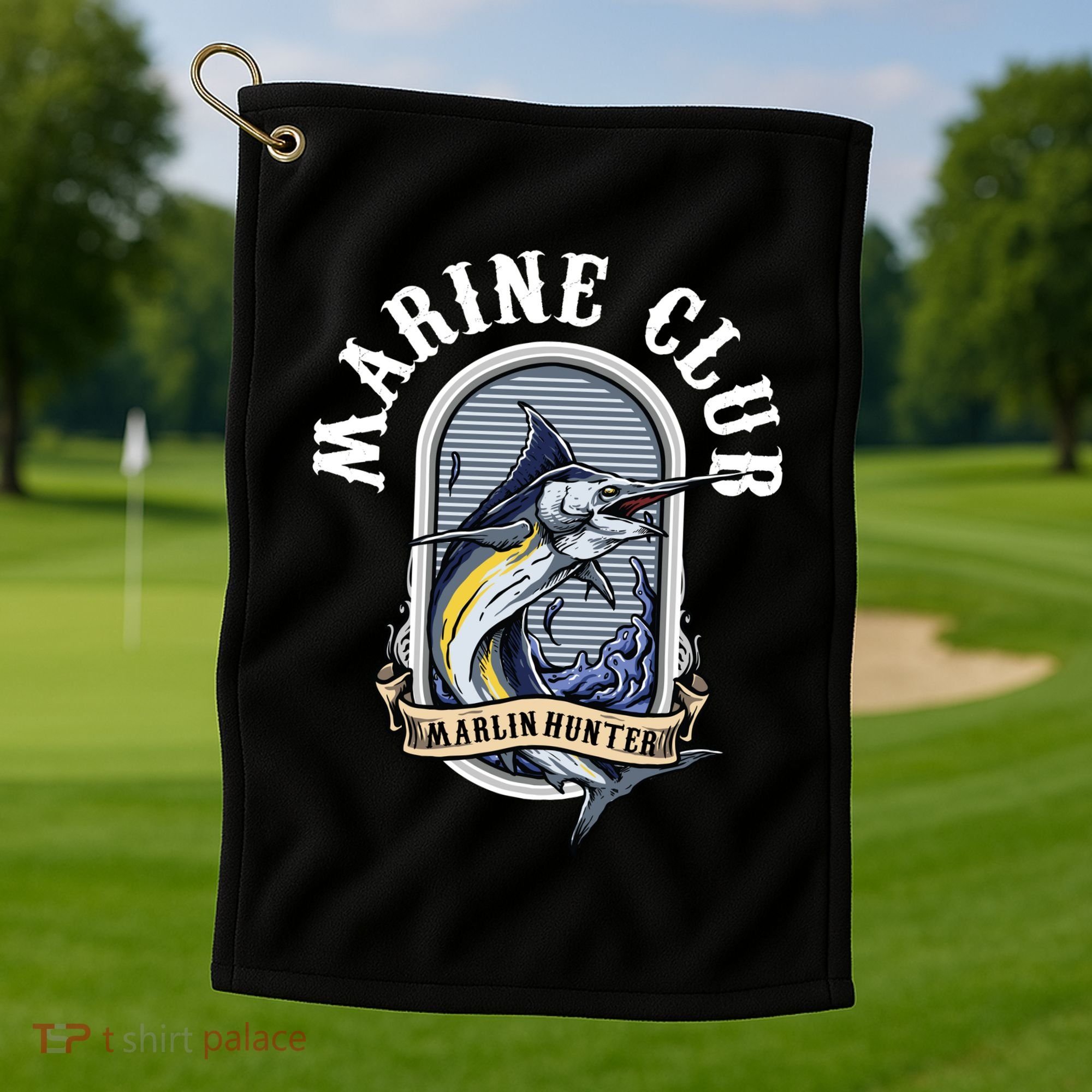 Marlin Club Hunter Golf Towel