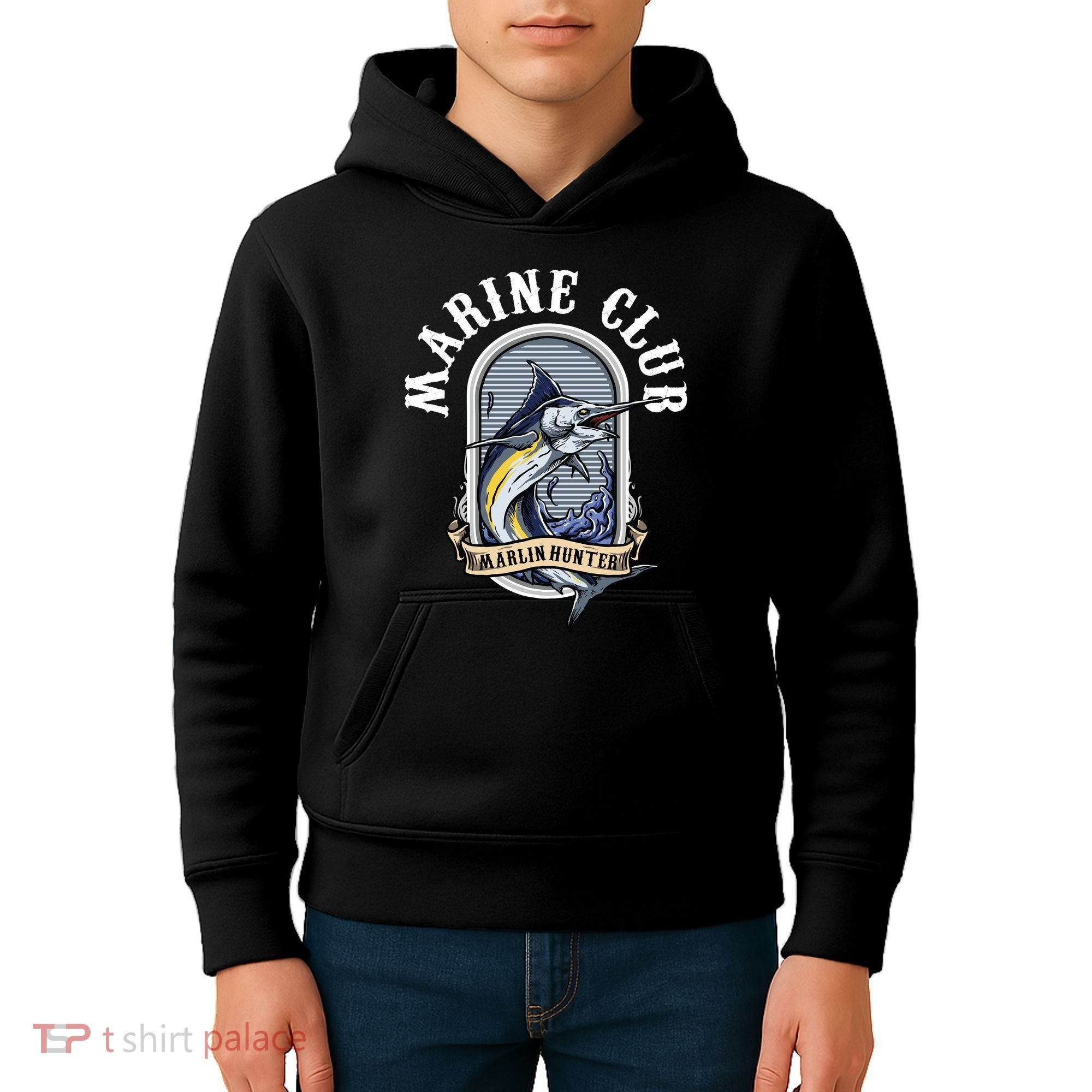 Marlin Club Hunter Kids Hoodie
