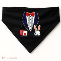 Magician Costume Halloween Magic Show Women USA-Made Doggie Bandana thumb 0