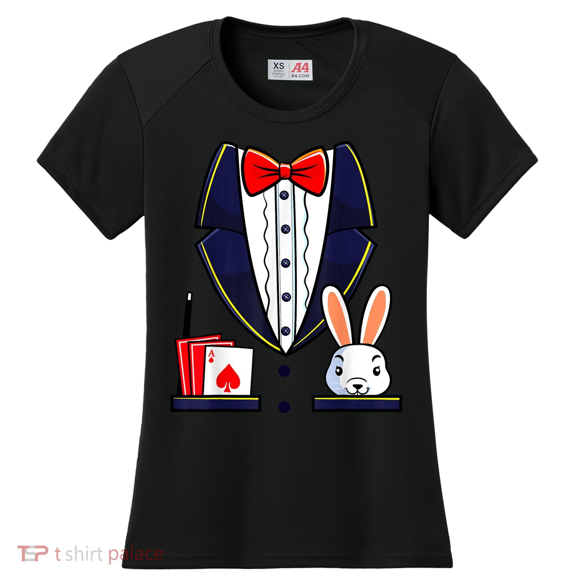 Magician Costume Halloween Magic Show Women Women's Cooling Performance Crew T-Shirt