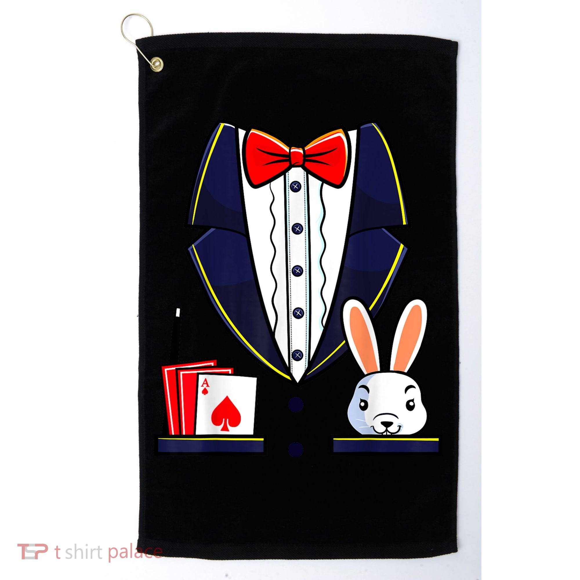 Magician Costume Halloween Magic Show Women Golf Towel