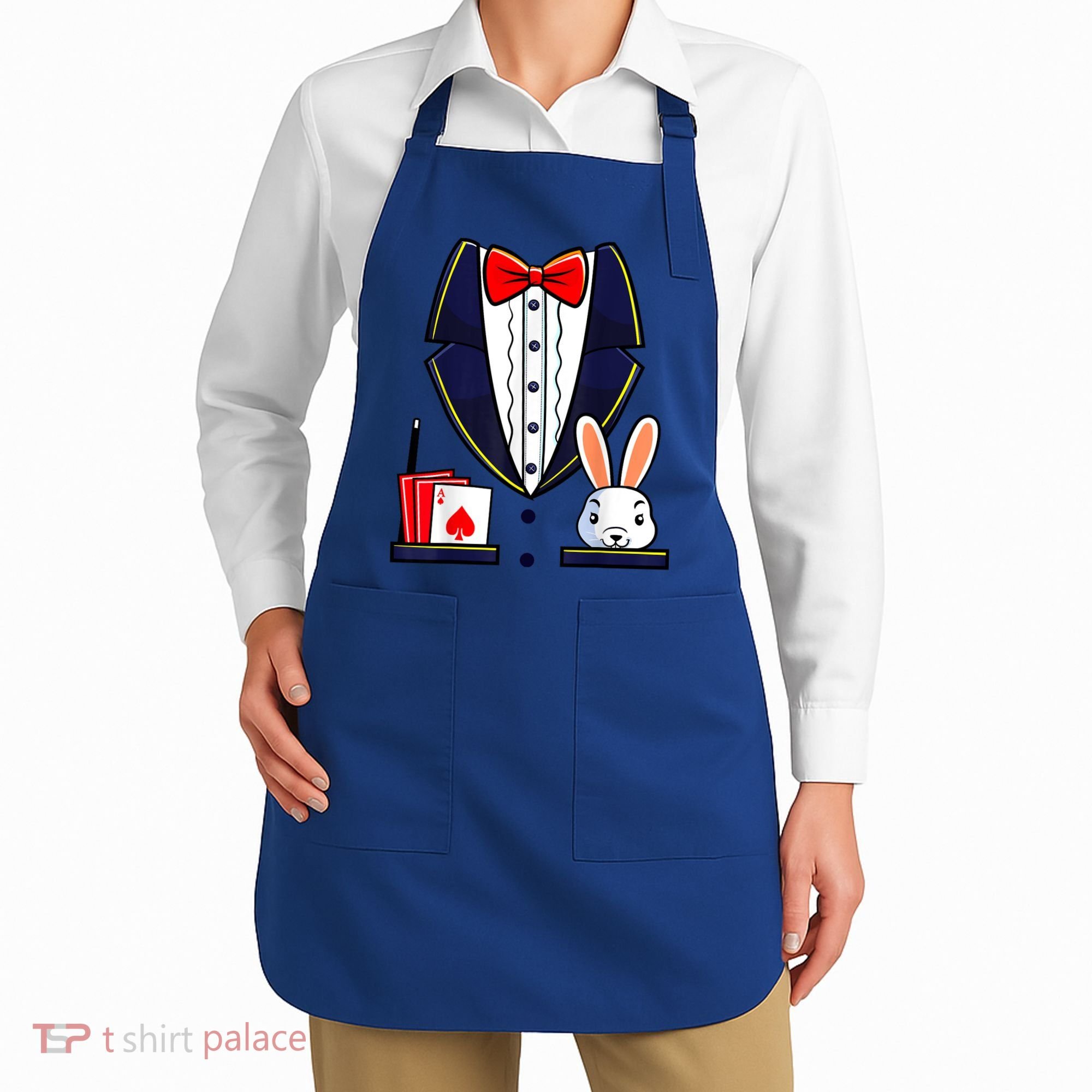Magician Costume Halloween Magic Show Women Apron