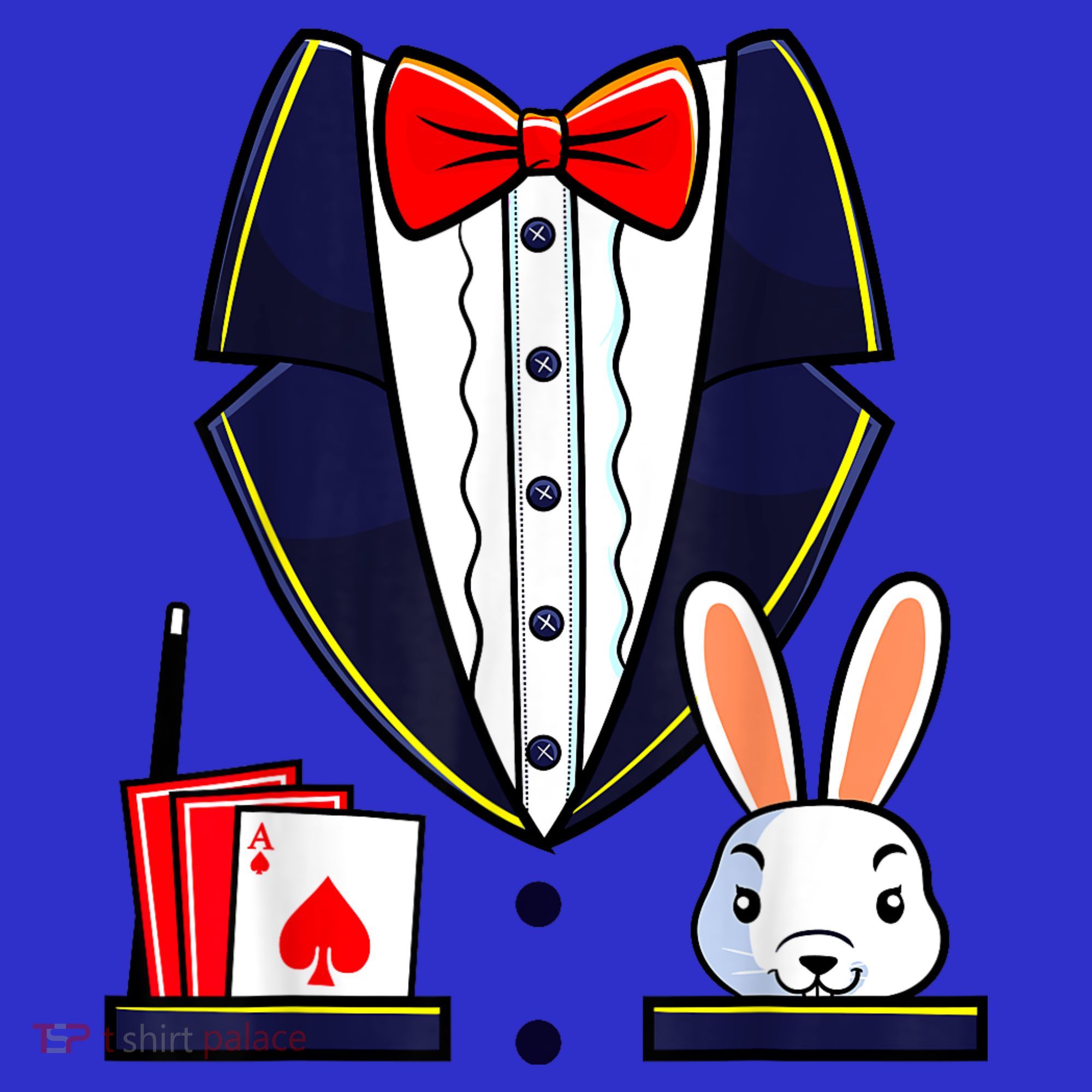 Magician Costume Halloween Magic Show Women T-Shirt