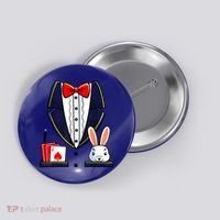 Magician Costume Halloween Magic Show Women Button thumb 0