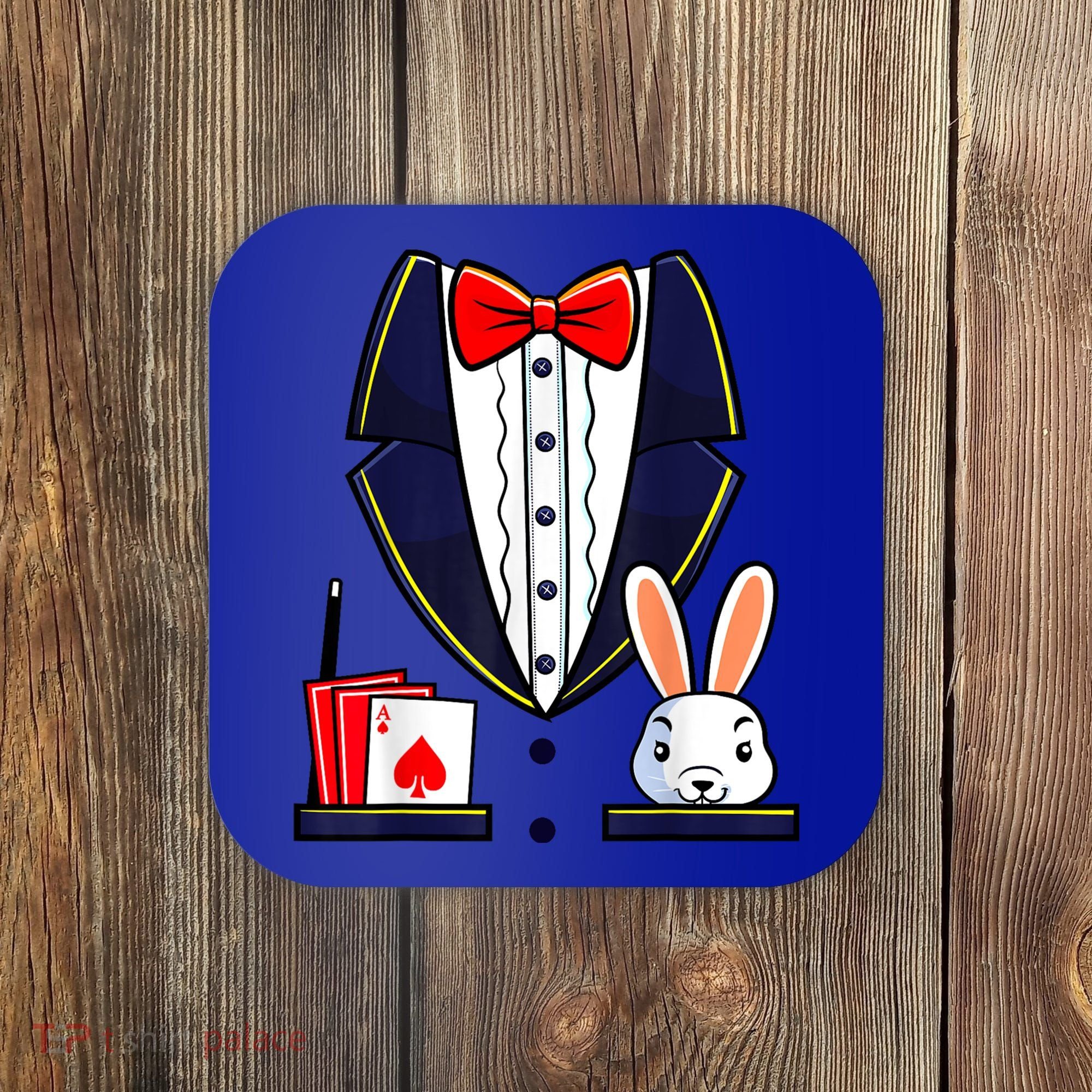 Magician Costume Halloween Magic Show Women Coaster