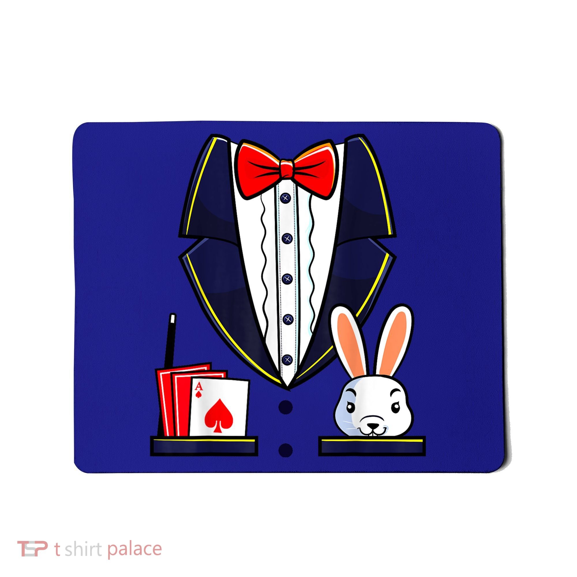 Magician Costume Halloween Magic Show Women Mousepad