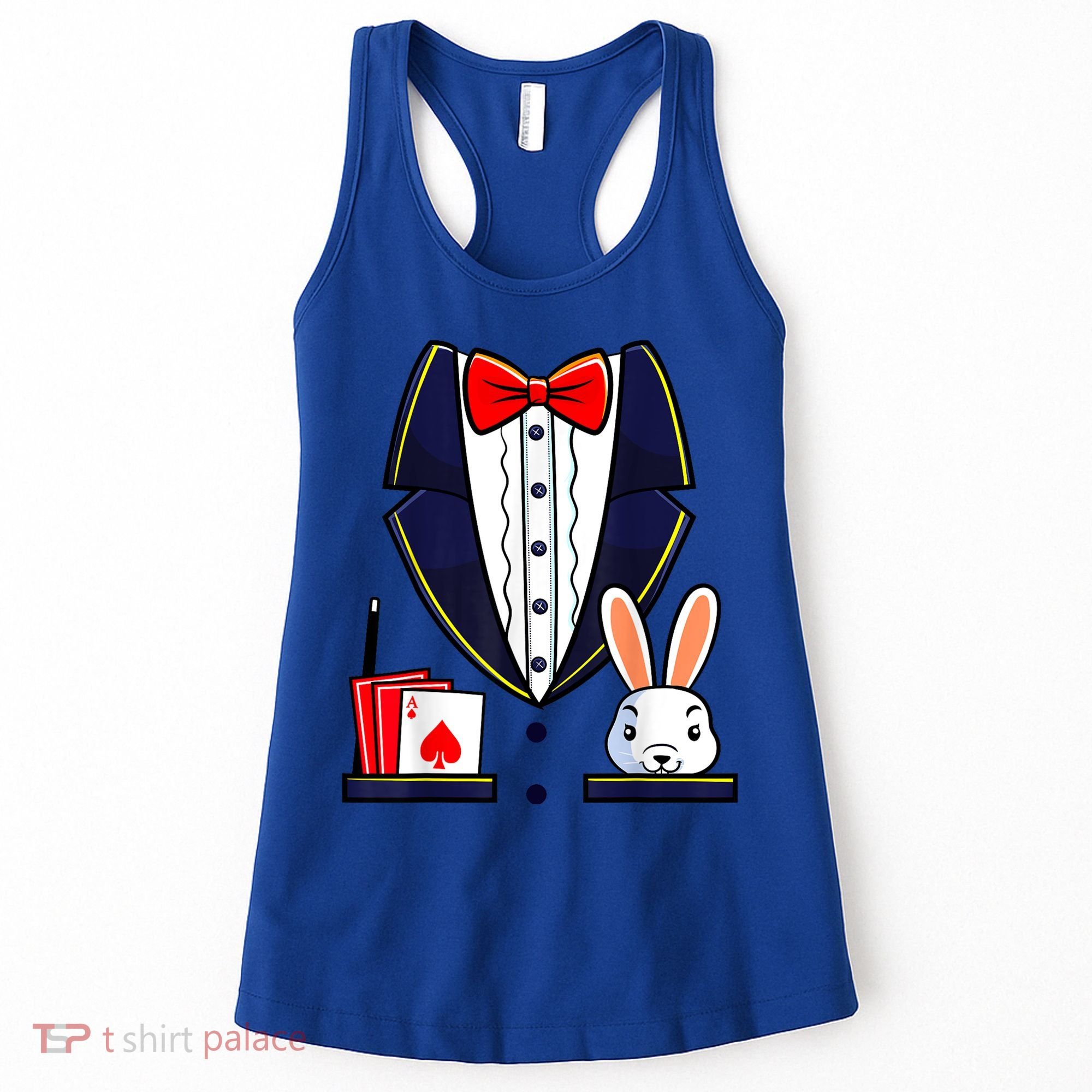 Magician Costume Halloween Magic Show Women Women's Tank Top