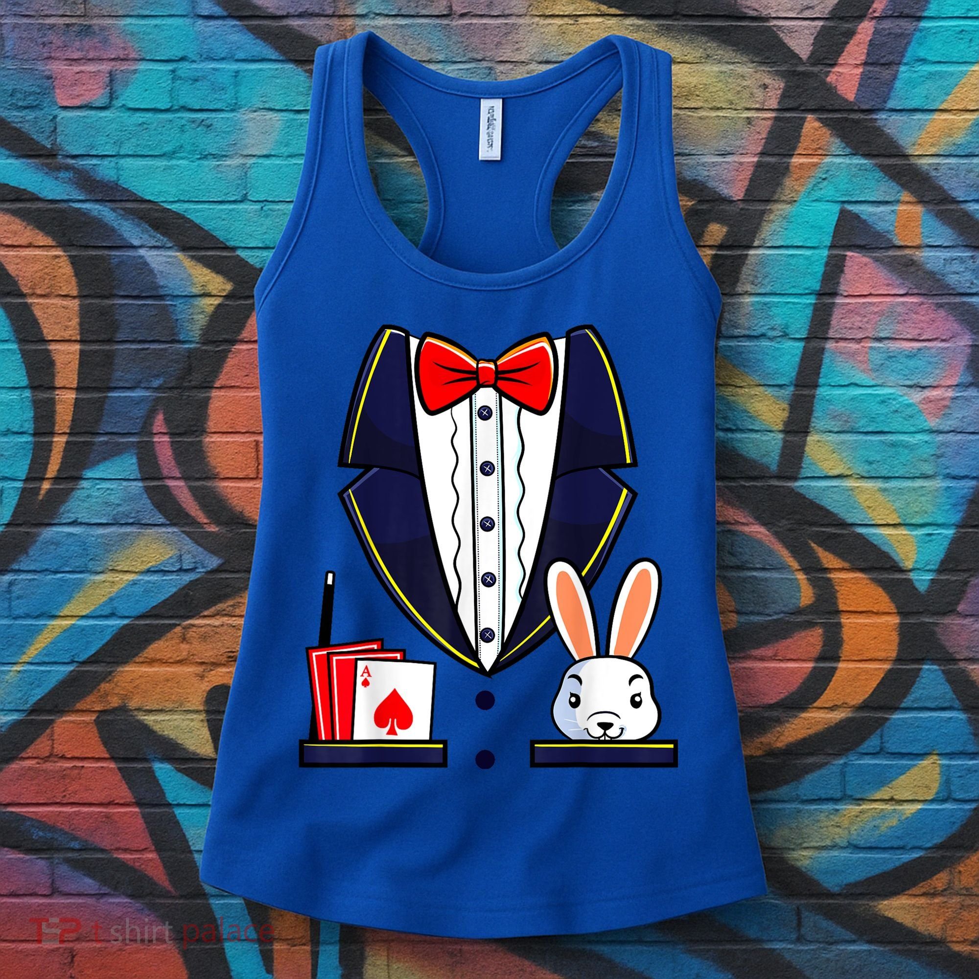 Magician Costume Halloween Magic Show Women Women's Tank Top