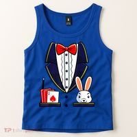 Magician Costume Halloween Magic Show Women Tank Top thumb 2