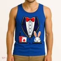 Magician Costume Halloween Magic Show Women Tank Top thumb 3