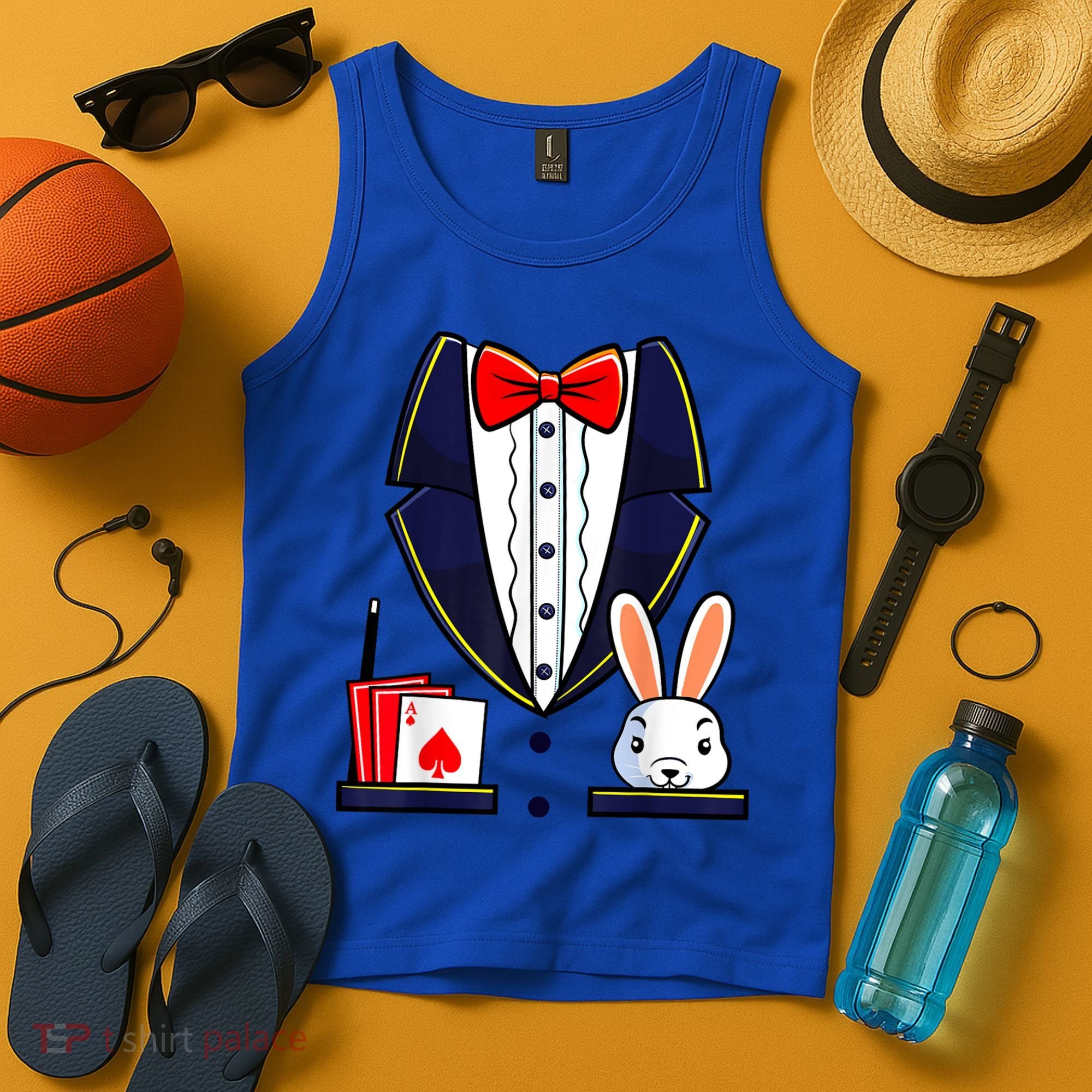 Magician Costume Halloween Magic Show Women Tank Top
