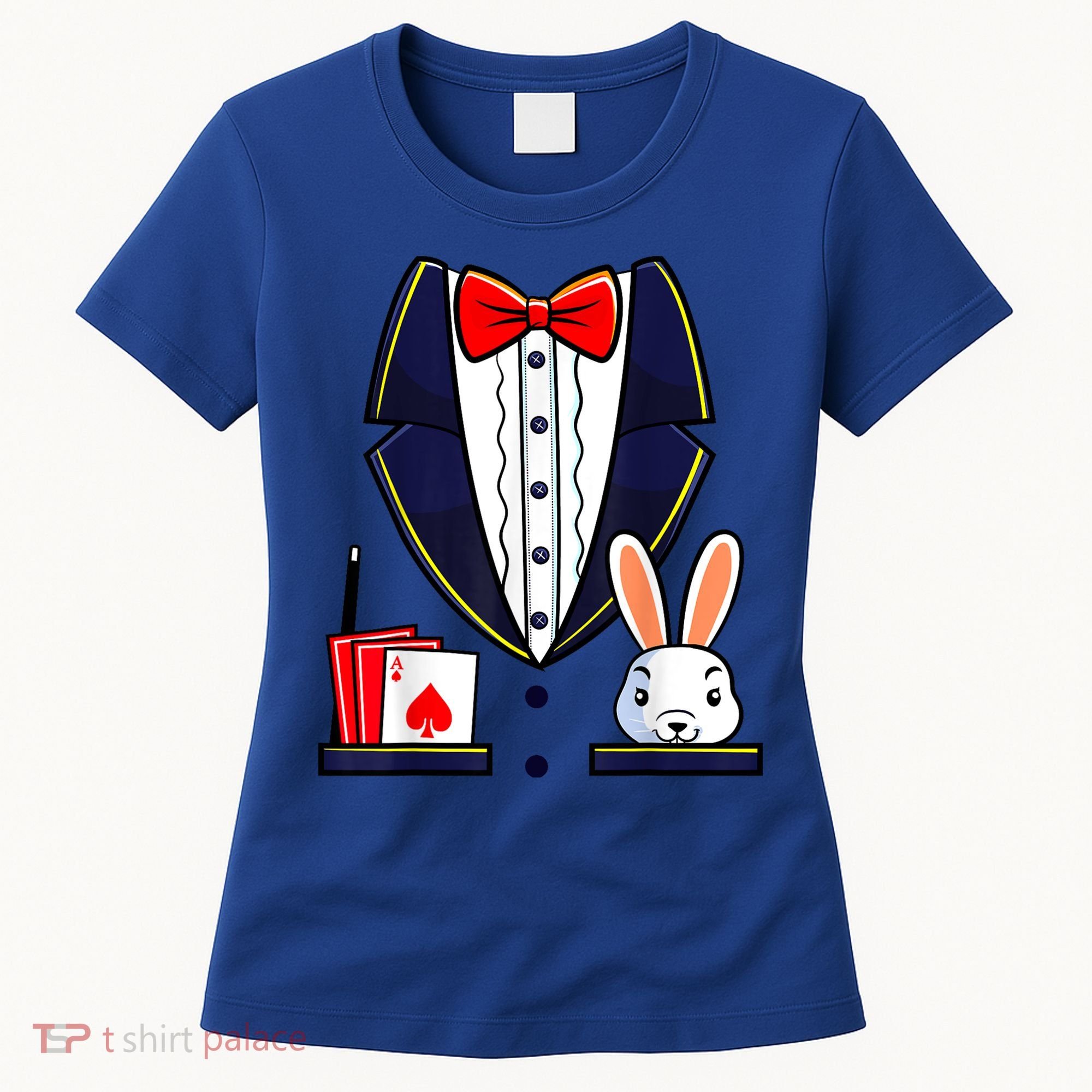 Magician Costume Halloween Magic Show Women Women's T-Shirt