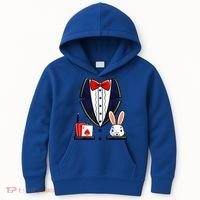 Magician Costume Halloween Magic Show Women Kids Hoodie thumb 0