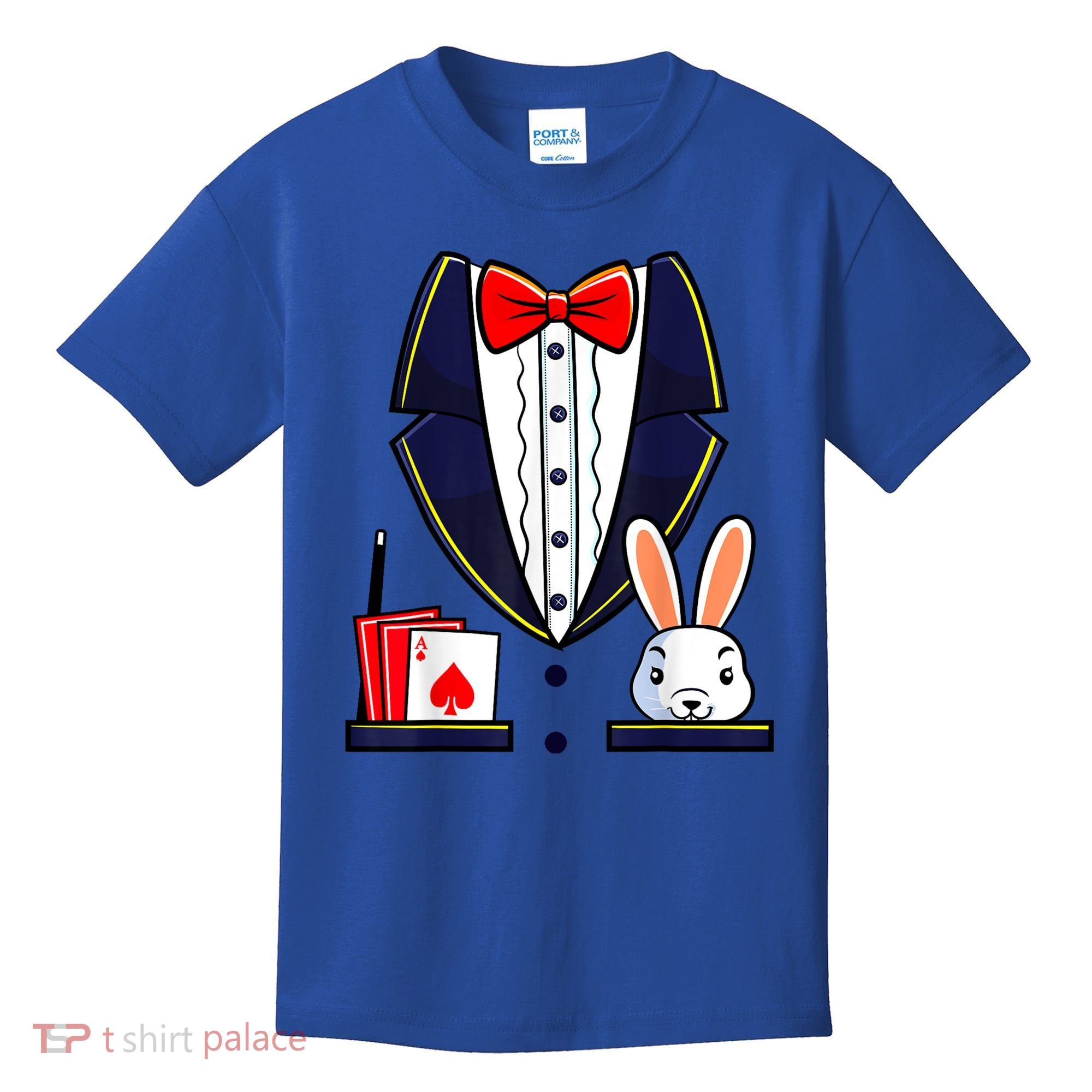 Magician Costume Halloween Magic Show Women Kids T-Shirt