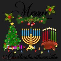 Merry Christmas Hanukkah Kwanzaa Hanukkah Jewish Women's Sweatshirt thumb 2