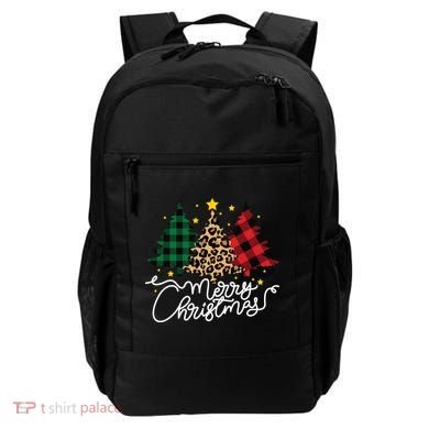 Merry Christmas Holiday Trees Backpack