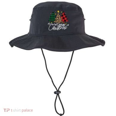 Merry Christmas Holiday Trees Bucket Hat