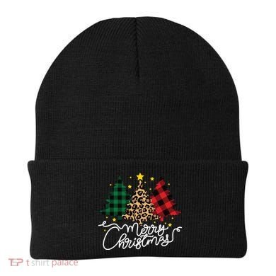 Merry Christmas Holiday Trees Beanie