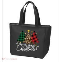Merry Christmas Holiday Trees Tote Bag thumb 3