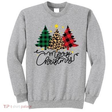 Merry Christmas Holiday Trees Sweatshirt