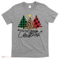 Merry Christmas Holiday Trees T-Shirt thumb 0