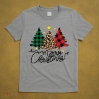 Merry Christmas Holiday Trees T-Shirt thumb 5