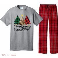 Merry Christmas Holiday Trees Pajama Set thumb 0