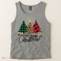 Merry Christmas Holiday Trees Tank Top thumb 2