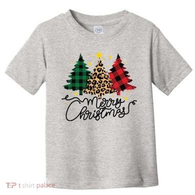 Merry Christmas Holiday Trees Toddler T-Shirt